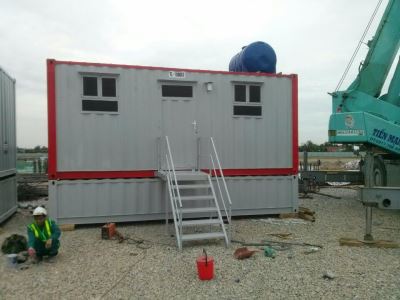 Container toilet 20 feet